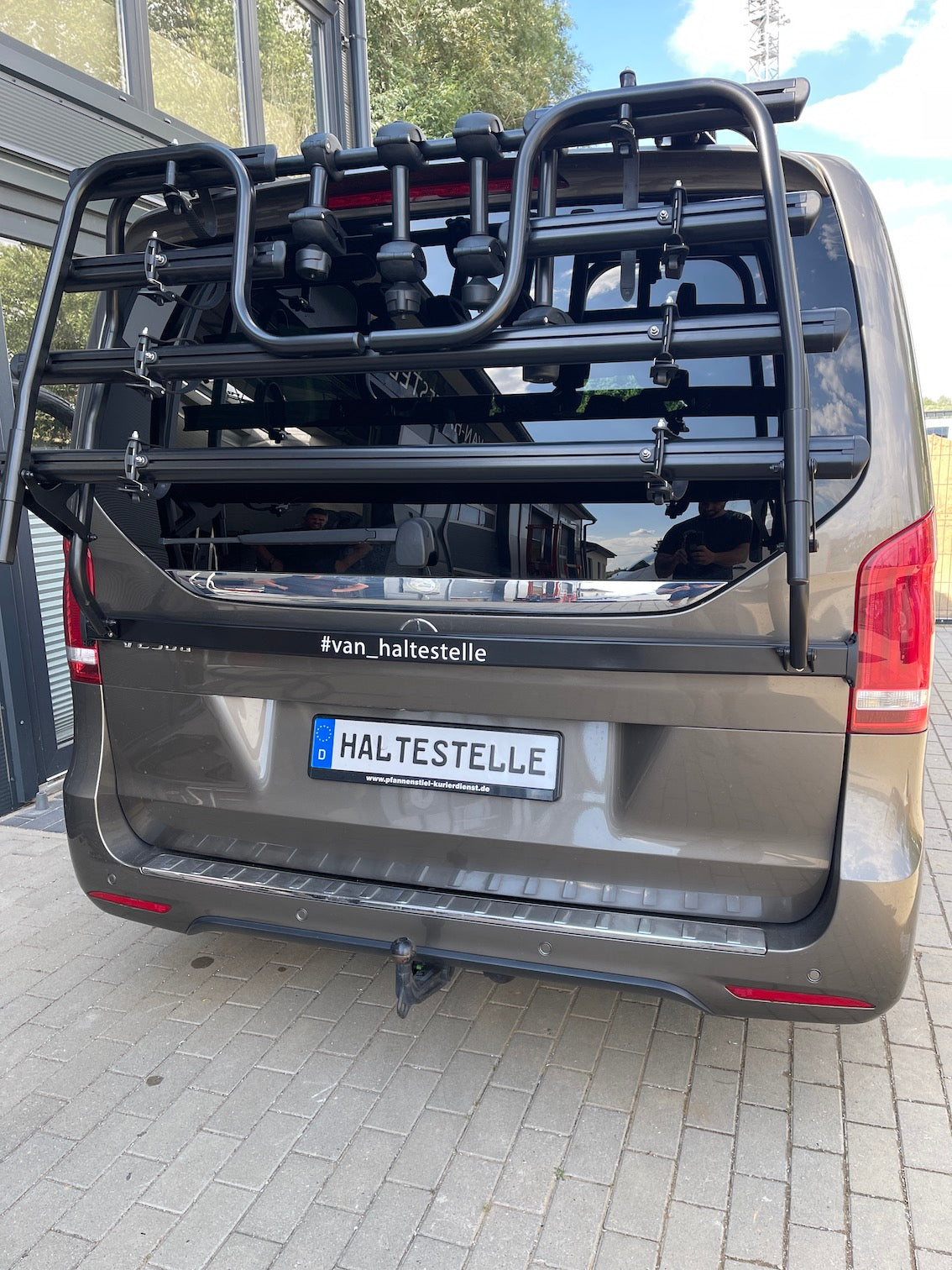 fahrradanhänger mercedes Mercedes Heckfahrradträger Fahrradträger 447 V-Klasse Maro Polo – VAN-HALTESTELLE