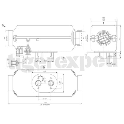 Autoterm 2D Planar T5 und T6 Standheizung Luftstandheizung Rostock Van- Haltestelle